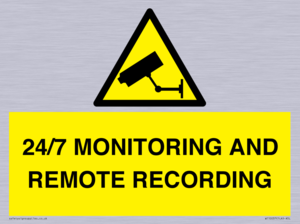 24/7 MONITORING AND REMOTE RECORDING
